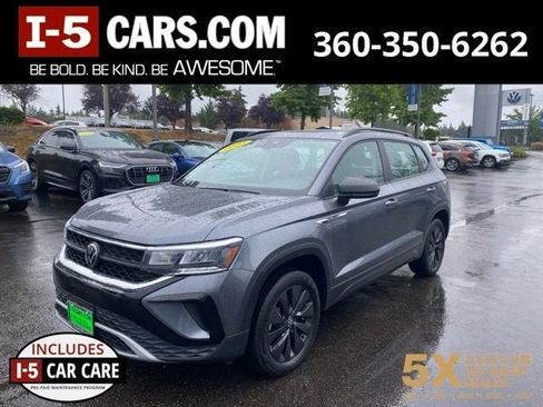 Certified 2023 Volkswagen Taos S w/ Driver Assistance Package FWD image 1