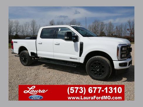 New 2026 Ford F250 Lariat w/ Black Appearance Package image 1