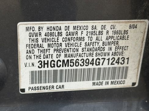 Used 2004 Honda Accord LX image 12