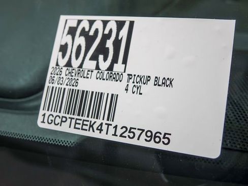 New 2026 Chevrolet Colorado Trail Boss AWD/4WD image 22