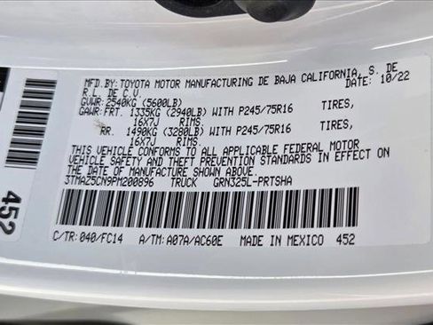 Used 2023 Toyota Tacoma SR5 RWD image 24