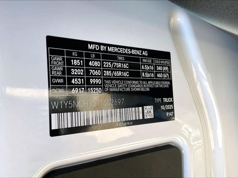 Used 2026 Mercedes-Benz Sprinter 3500 image 22