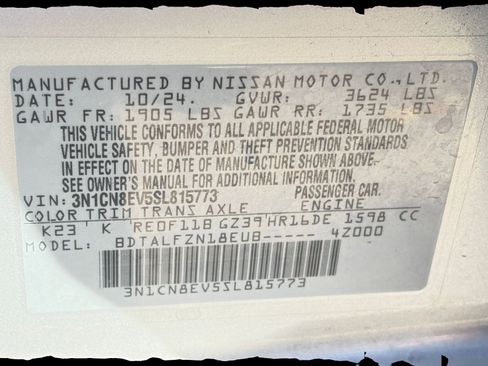 Used 2025 Nissan Versa SV image 24