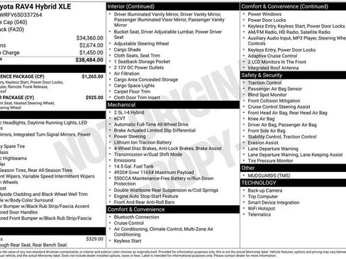 Certified 2025 Toyota RAV4 XLE w/ Convenience Package image 38