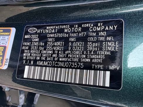 Used 2022 Genesis GV70 3.5T Sport w/ Sport Prestige Package AWD/4WD image 41