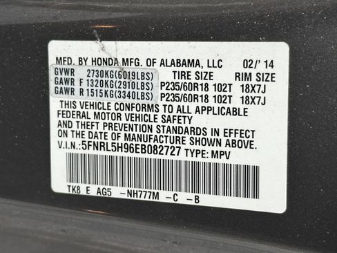 Used 2014 Honda Odyssey Touring image 15