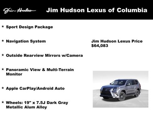 Certified 2023 Lexus GX 460 Luxury w/ Sport Design Package image 3