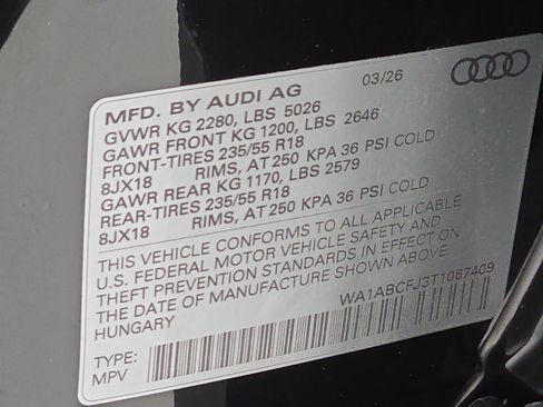 New 2026 Audi Q3 quattro 2.0T AWD/4WD image 36