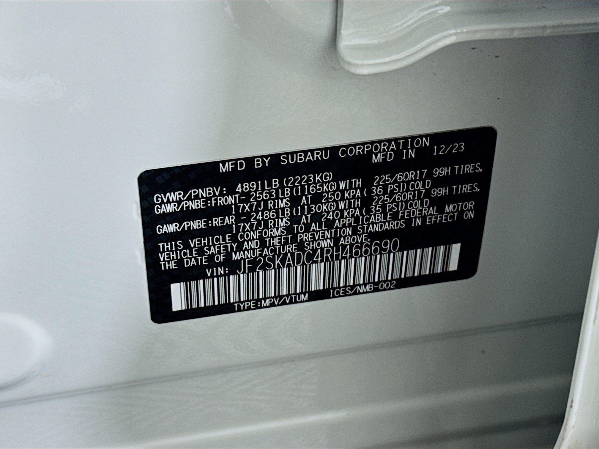 Used 2024 Subaru Forester Premium AWD/4WD image 69