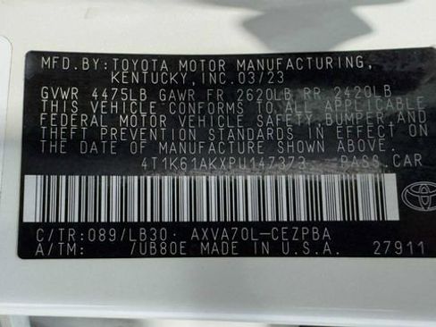 Used 2023 Toyota Camry XSE FWD image 36