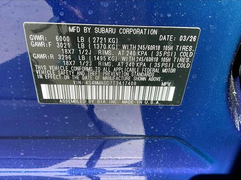 New 2026 Subaru Ascent Premium image 19