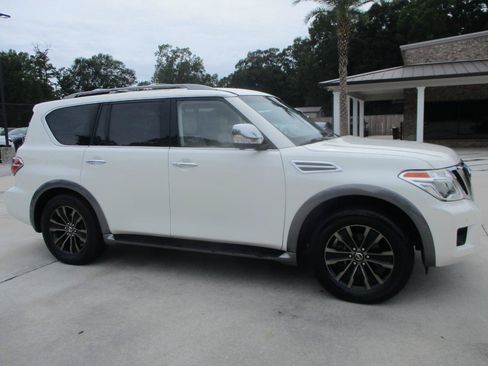 Used 2017 Nissan Armada Platinum w/ Captain Seat Package RWD image 26