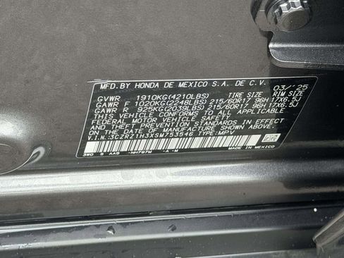 Used 2025 Honda HR-V LX image 26