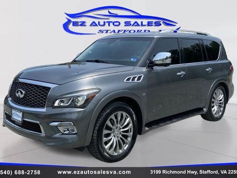 Used 2016 INFINITI QX80 4WD w/ Deluxe Technology Package image 9