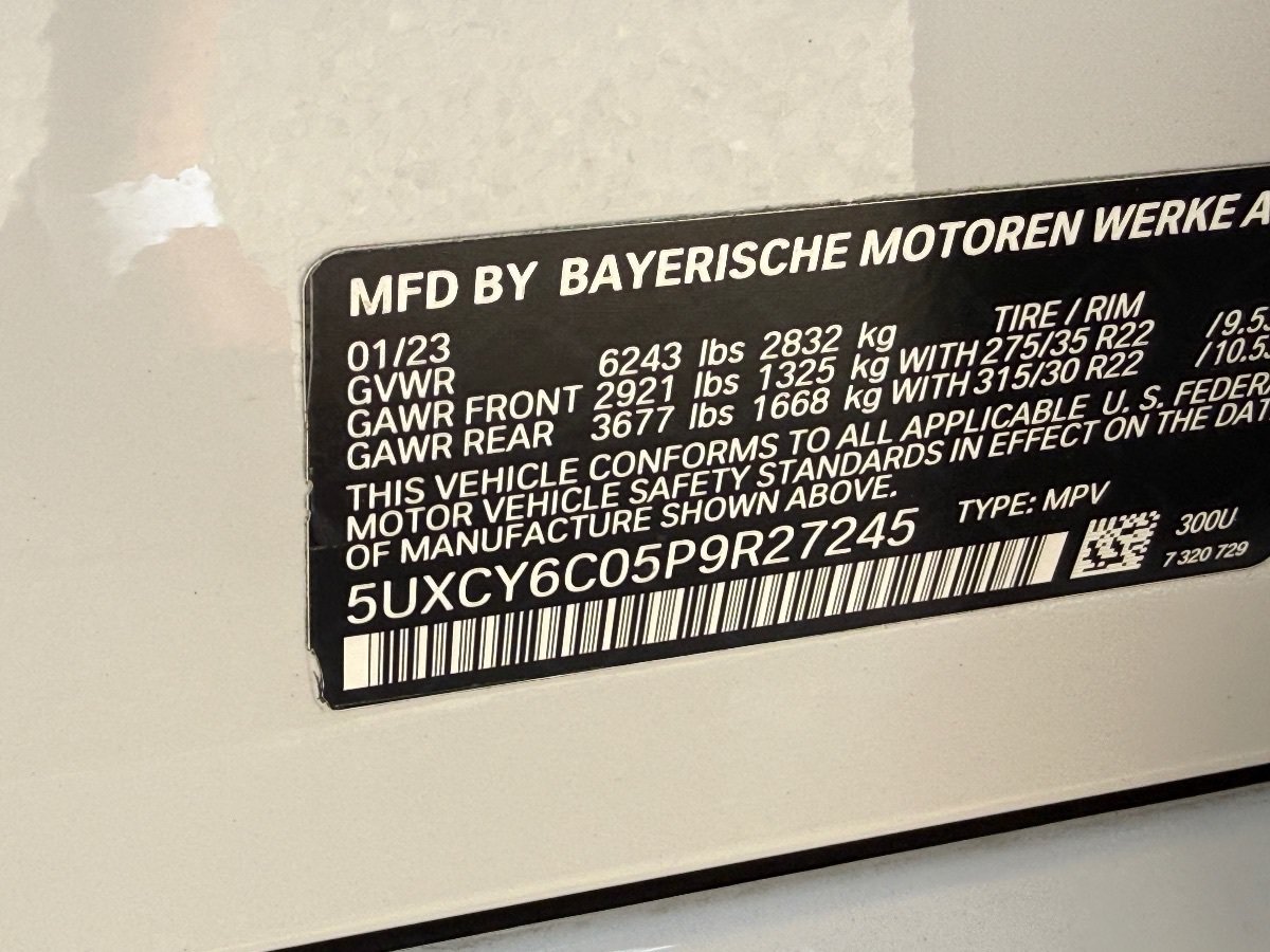 Used 2023 BMW X6 xDrive40i w/ Executive Package AWD/4WD image 28