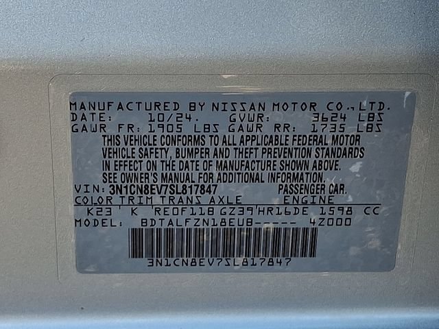 Used 2025 Nissan Versa SV FWD image 27