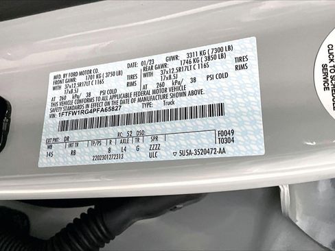 Used 2023 Ford F150 Raptor w/ Raptor 37 Performance Package image 8