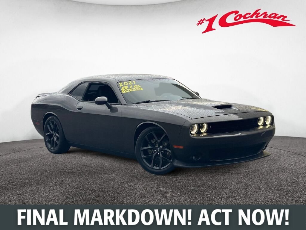 Used 2021 Dodge Challenger GT w/ Plus Package RWD image 1