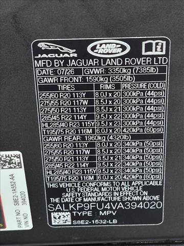 New 2027 Land Rover Range Rover SE AWD/4WD image 16