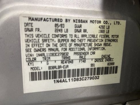 Used 2003 Nissan Altima 2.5 S image 33