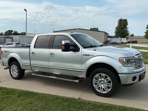 Used 2014 Ford F150 Platinum w/ Max Trailer Tow Package AWD/4WD image 3