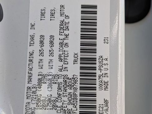 Used 2023 Toyota Tundra SR5 w/ TRD Sport Premium Package image 34