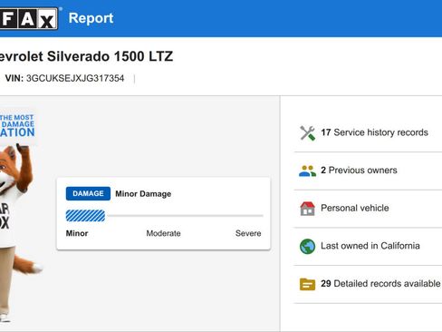 Used 2018 Chevrolet Silverado 1500 LTZ Z71 w/ LTZ Plus Package image 2