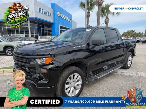 Used 2025 Chevrolet Silverado 1500 Custom RWD image 1