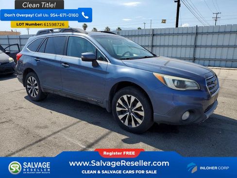 Used 2015 Subaru Outback 2.5i Limited w/ Popular Package #4 AWD/4WD image 5