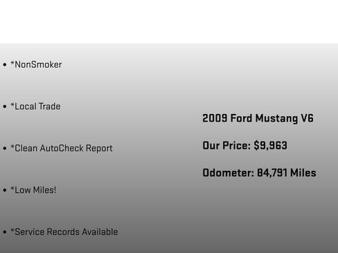 Used 2009 Ford Mustang Coupe RWD image 6