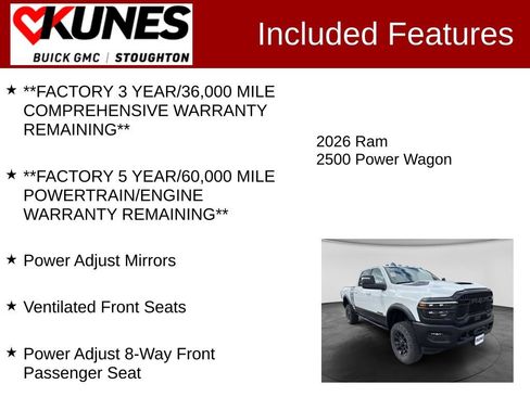 Used 2026 RAM 2500 Power Wagon AWD/4WD image 3
