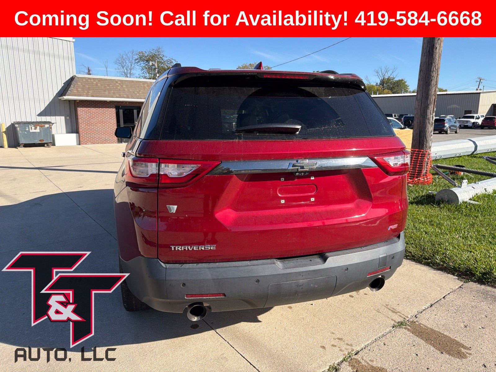 Used 2020 Chevrolet Traverse RS FWD image 3