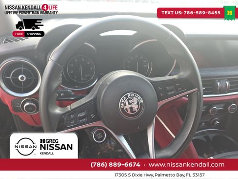 Used 2019 Alfa Romeo Stelvio Base w/ Nero Edizione image 8