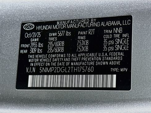 Used 2026 Hyundai Santa Fe SEL AWD/4WD image 12
