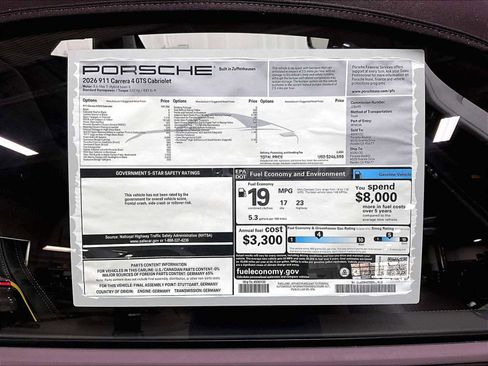 Used 2026 Porsche 911 Carrera 4 GTS image 32