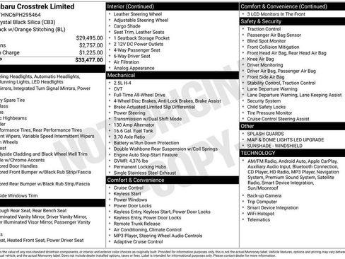 Certified 2023 Subaru Crosstrek 2.5i Limited image 8