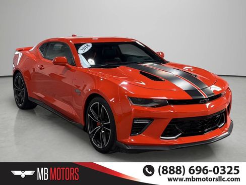 Used 2018 Chevrolet Camaro SS w/ Hot Wheels Edition RWD image 2