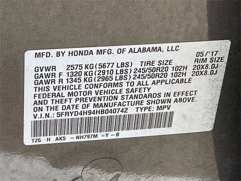 Used 2017 Acura MDX SH-AWD image 34