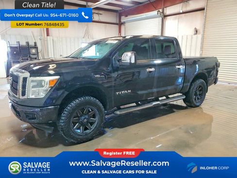 Used 2017 Nissan Titan SL w/ SL Towing Convenience Package image 1