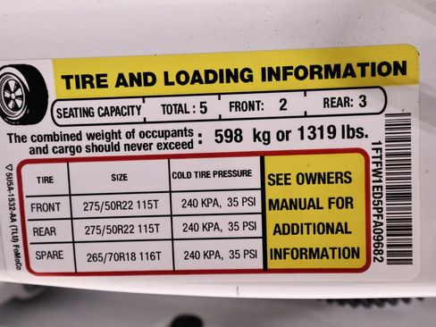 Certified 2023 Ford F150 Limited AWD/4WD image 55