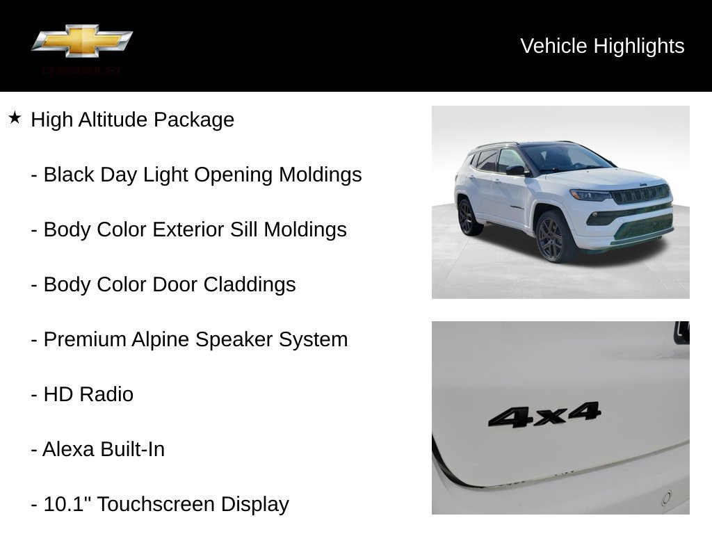 Used 2025 Jeep Compass Limited w/ High Altitude Package AWD/4WD image 20