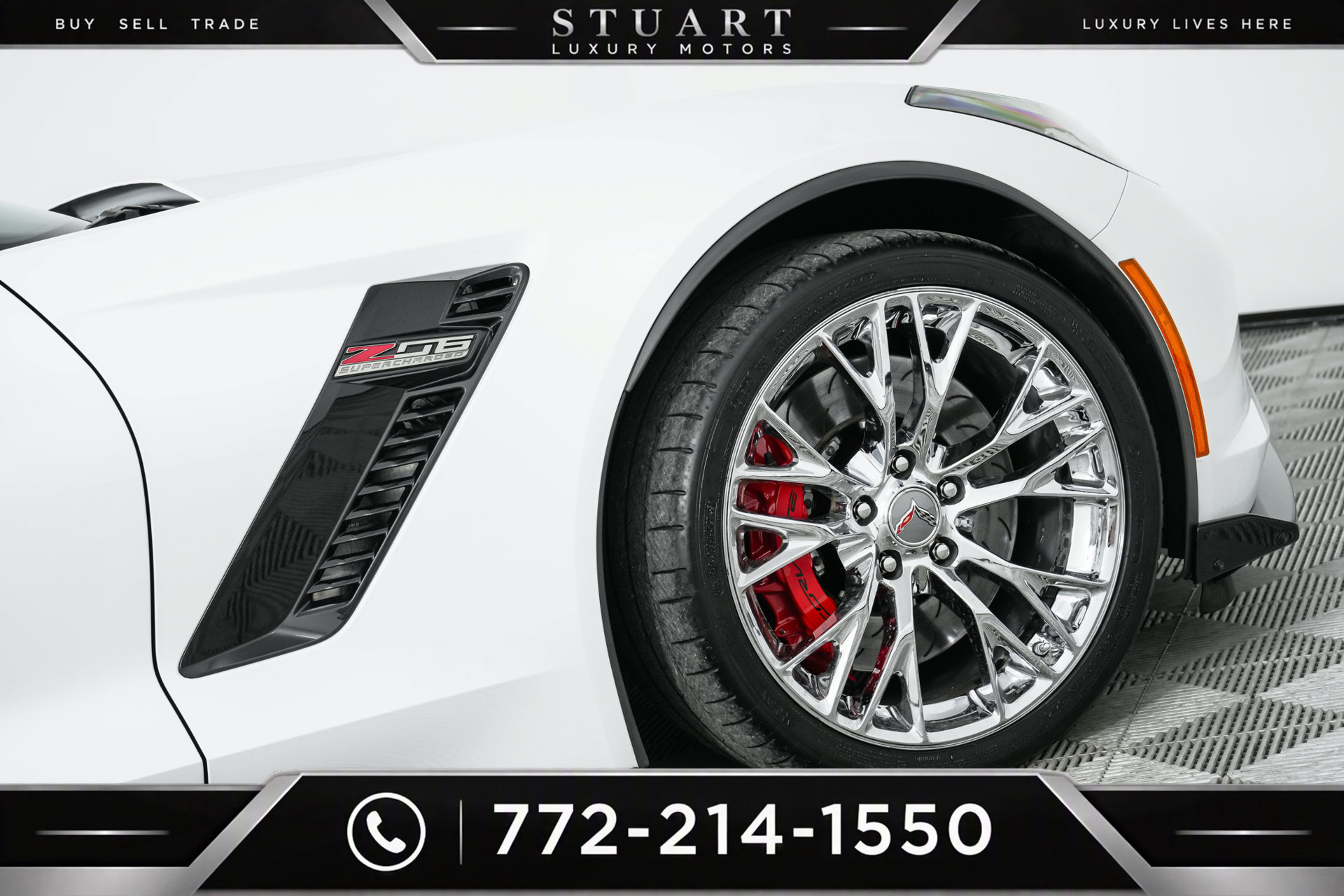 Used 2015 Chevrolet Corvette Z06 w/ 3LZ Preferred Equipment Group RWD image 65