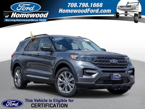 Certified 2023 Ford Explorer XLT w/ Equipment Group 202A AWD/4WD image 1