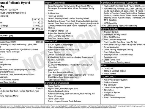 Certified 2026 Hyundai Palisade Calligraphy AWD/4WD image 3