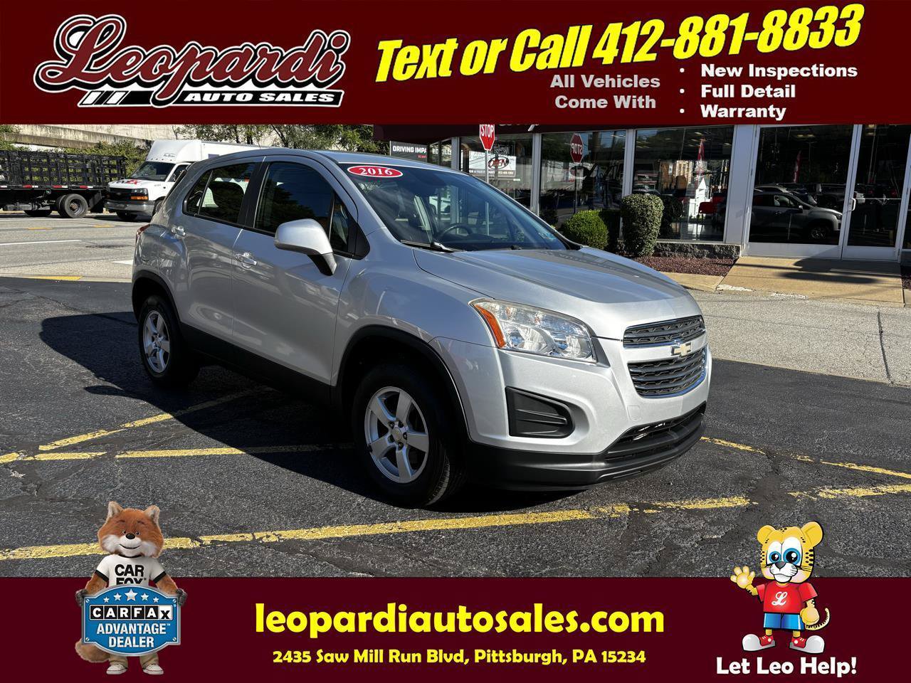 Used 2016 Chevrolet Trax LS w/ LPO, Cargo Package AWD/4WD image 1