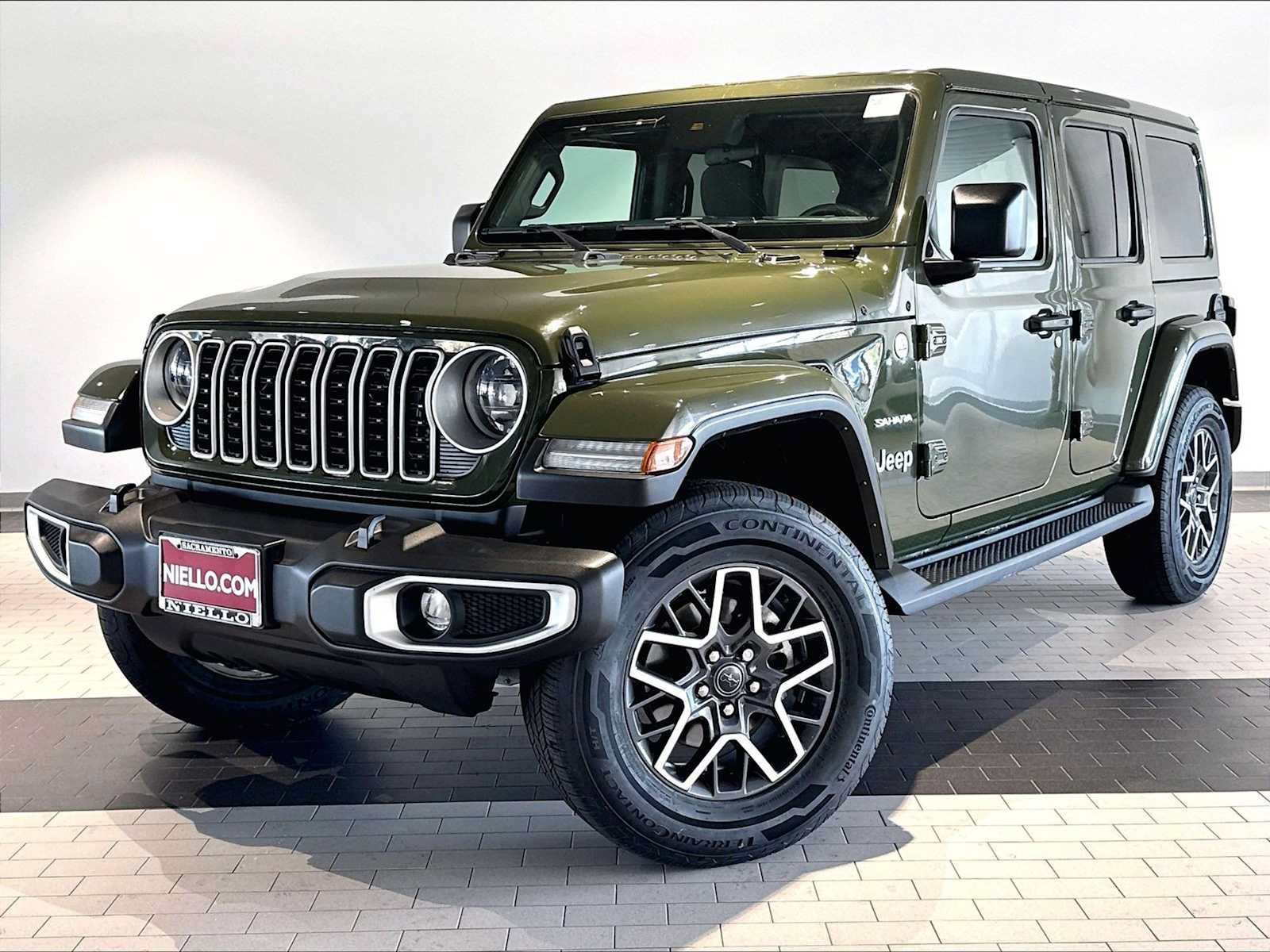 Used 2024 Jeep Wrangler Unlimited Sahara AWD/4WD image 1