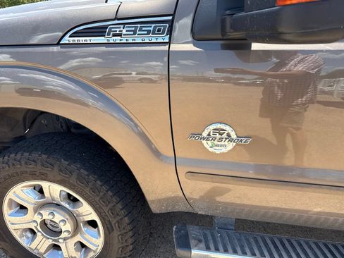 Used 2015 Ford F350 Lariat w/ Lariat Ultimate Package AWD/4WD image 8