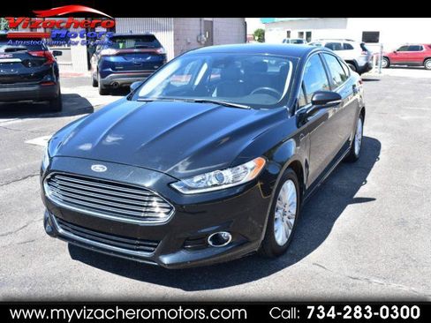 Used 2013 Ford Fusion Energi Titanium w/ Driver Assist Pkg FWD image 1