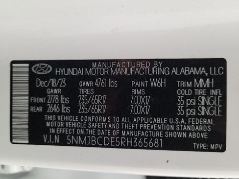 Used 2024 Hyundai Tucson SEL AWD/4WD image 33