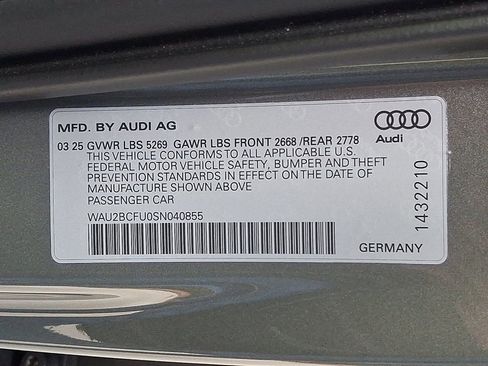 Used 2025 Audi A5 2.0T Premium Plus w/ Premium Plus image 25